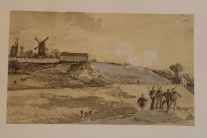 Albert ROBIDA. Album du siège et de la commune....