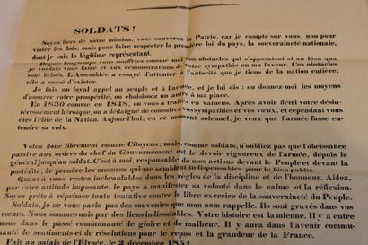 [Coup d'Etat du 2 décembre 1851] - Ensemble...