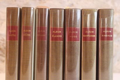 LA PLEIADE, Réunion d'Albums , 7 volumes...
