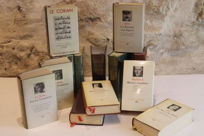 LA PLEIADE, Set of 14 volumes Bibliothèque...