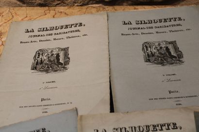 [CARICATURES]. La Silhouette, Journal des...