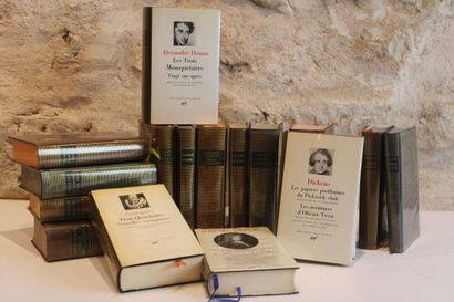 LA PLEIADE, Set of 14 volumes Bibliothèque...