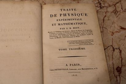 [MATHEMATICS), Jean-Baptiste BIOT. A treatise...