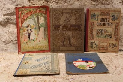 [ENFANTINA], Lot of works of Childish Images,...
