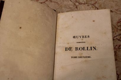ROLLIN (Charles), Complete works of Rollin....