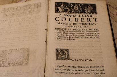 TESSEREAU, Abraham. Histoire chronologique...