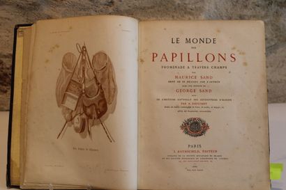 [LEPIDOPTEROLOGIE], SAND (Maurice). The World...