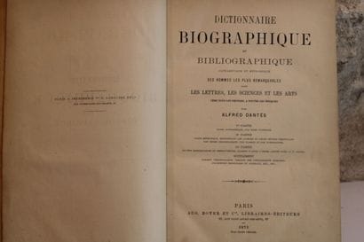 DANTES (Alfred), Dictionnaire Biographique...