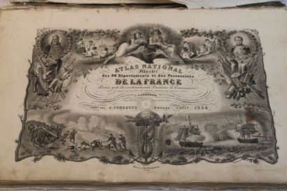 LEVASSEUR, Victor. ATLAS NATIONAL Illustré...