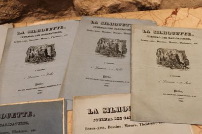 [CARICATURES]. La Silhouette, Journal des...