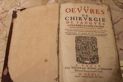 [CHIRURGIE], GUILLEMEAU, Jacques. Les Oeuvres...