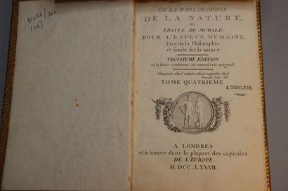 [DELISLE de SALES (Jean-Baptiste)] - De la...