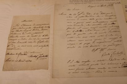 [AUTOGRAPHES], ARTISTES LYRIQUES, 12 autographes...