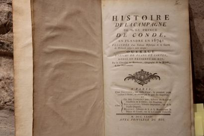 BEAURAIN (Chevalier de). Histoire de la campagne...