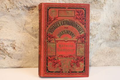 [JULES VERNE], Meeting of 3 Hachette cardboards...