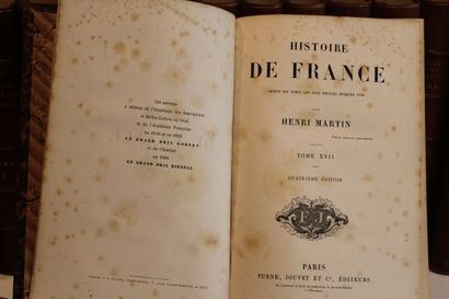 HENRI MARTIN, Histoire de France depuis les...