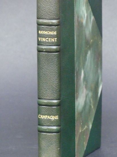 VINCENT (Raymonde), CAMPAIGN. Paris, Edition...