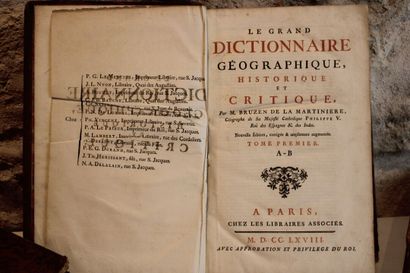 BRUZEN DE LA MARTINIERE, Géographe de sa...