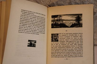 Meeting of two bindings signed FRANZ, Collection...