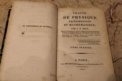 [MATHEMATICS), Jean-Baptiste BIOT. A treatise...