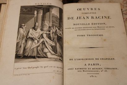 RACINE (Jean), Complete works of Jean Racine....