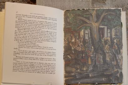 HENRY DE MONTHERLANT, Les Célibataires, Lithographies...