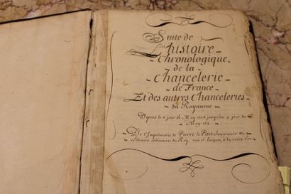 TESSEREAU, Abraham. Histoire chronologique...