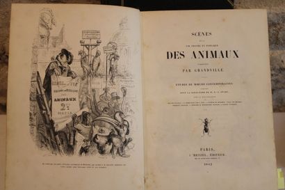 GRANDVILLE (J.-J.). SCÈNES DE LA VIE PRIVÉE...