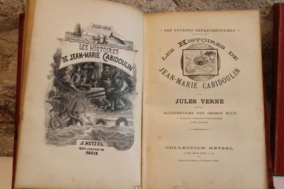 Jules VERNE, Meeting of two works, including...