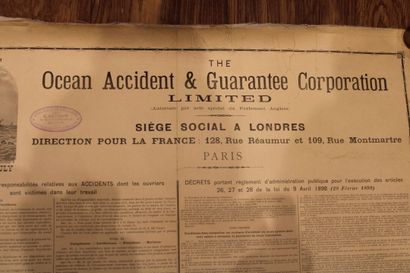 [POSTER] , Ocean Accident and Guarantee Corporation...