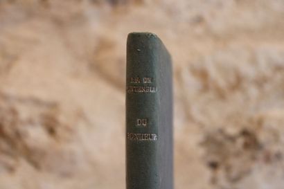 DE FONTENELLE , Du Bonheur, followed by Aphorismes...