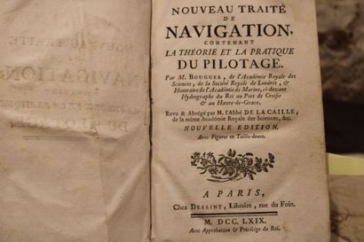 [MARINE], BOUGUER (Pierre). Nouveau Traité...