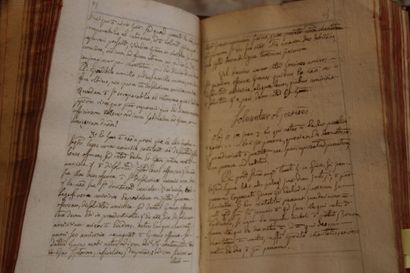 Recueil de deux traités en latin à l'usage...