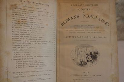 ERCKMANN-CHATRIAN , Les Romans Nationaux,...
