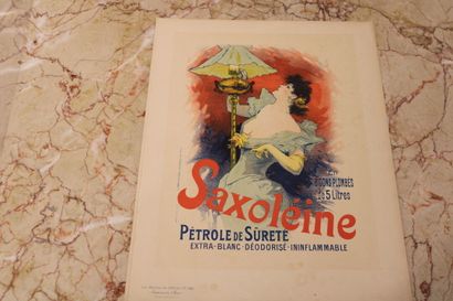 [AFFICHE], Affiche Originale SAXOLEINE, Pétrole...