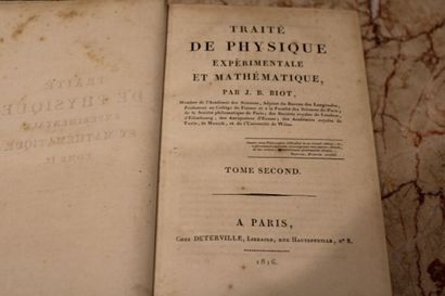[MATHEMATICS), Jean-Baptiste BIOT. A treatise...