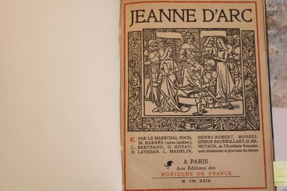 [JEANNE d'ARC] , COLLECTIVE (FOCH, BARRES,...