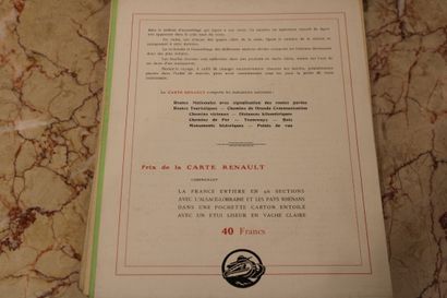 [CARTOGRAPHIE], Anciennes cartes RENAULT....