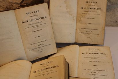 DESTOUCHES N. Oeuvres Dramatiques, Nouvelle...