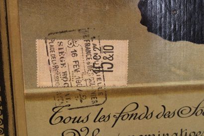 [POSTER] Original illustrated poster La MUTUELLE...