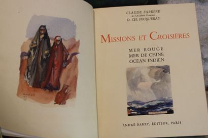 FARRERE (Claude), FOUQUERAY (Charles), Missions...