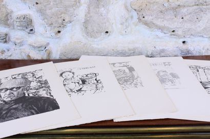 FOUJITA, Léonard Tsuguharu, et Albert FOURNIER
Petits...