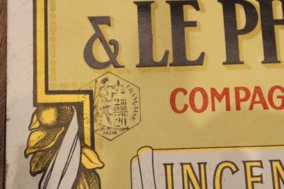 [POSTER], Original Antique Poster, Insurance...