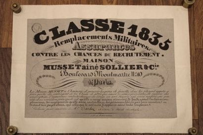 [POSTER], Original canvas poster Insurance...