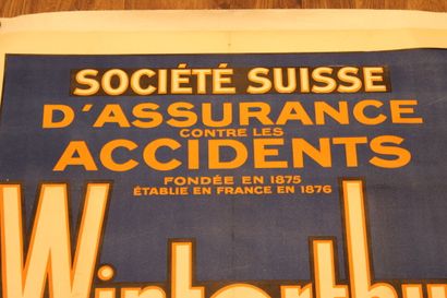 [POSTER], Original canvas poster Société...
