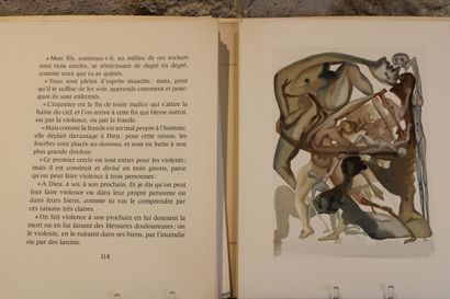 DALI (Salvador), DANTE. La Divine Comédie....