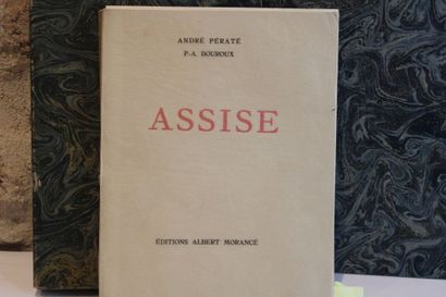 PERATE (André), ASSISE, Illustré des Eaux-fortes...