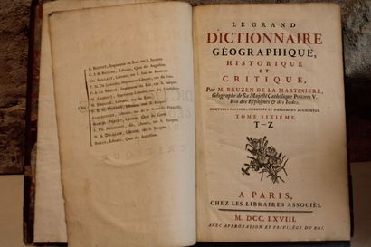 BRUZEN DE LA MARTINIERE, Géographe de sa...