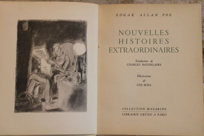 ILLUSTRES MODERNES, dont :
- POE (Edgar Allan),...