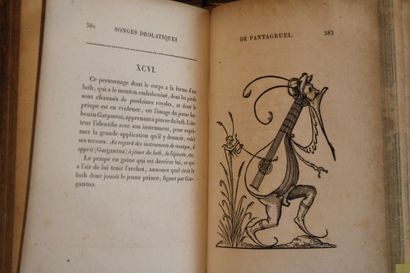 RABELAIS, Oeuvres de Rabelais, Edition Variorum,...